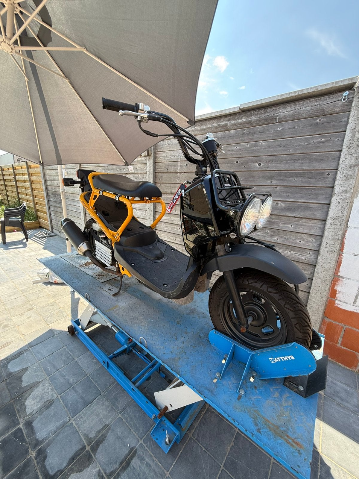Honda zoomer nps50, Fietsen en Brommers, Scooters | Overige merken, Ophalen, Gebruikt, 49 cc, Klasse B (45 km/u)