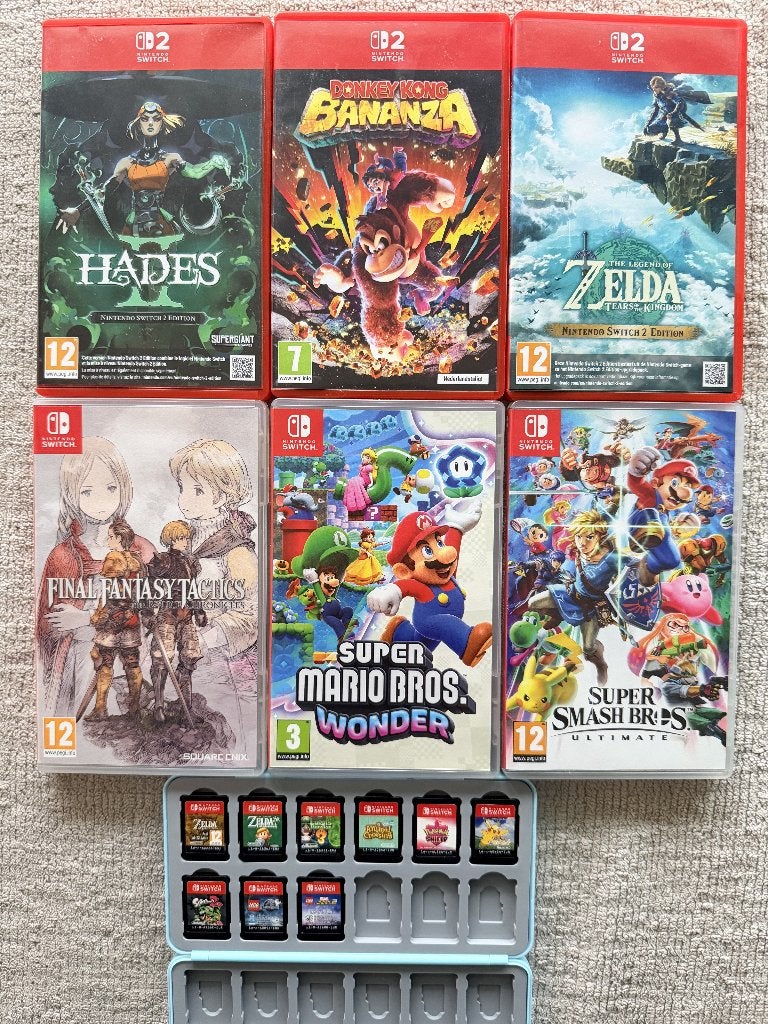 Nintendo Switch / Switch 2 games – Zelda, Pokémon, Mario..., Enlèvement ou Envoi, Virtual Reality, À partir de 3 ans, 3 joueurs ou plus