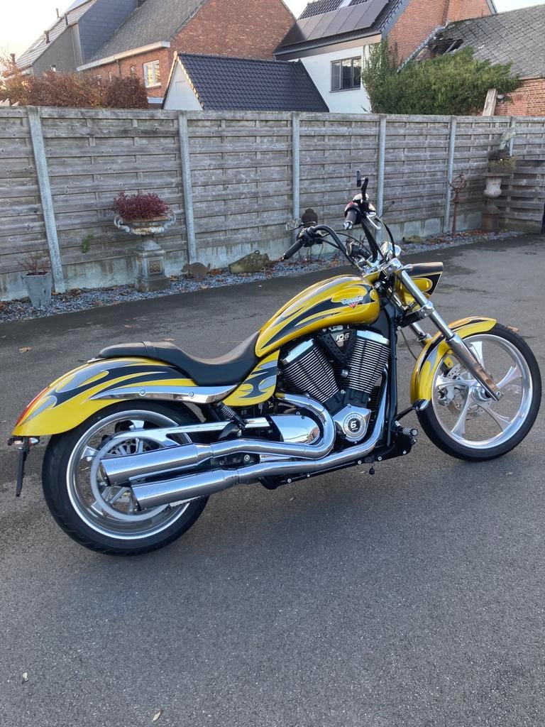 Victory Jackpot 1800 CVO weinig km als nieuw div opties., Motoren, Motoren | Harley-Davidson, Particulier, Chopper, meer dan 35 kW