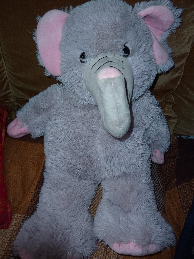 peluche éléphant taille 50cm, Enfants & Bébés, Jouets | Peluches, Enlèvement ou Envoi, Comme neuf, Éléphant