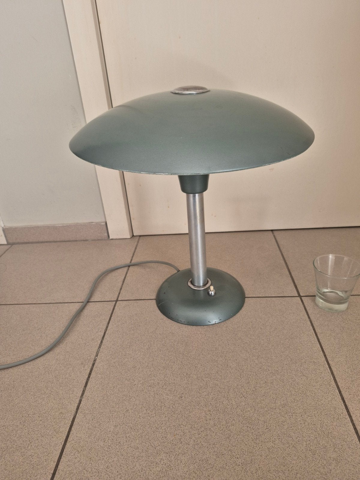 Vintage bureaulamp Mushroom UFO stijl, Enlèvement