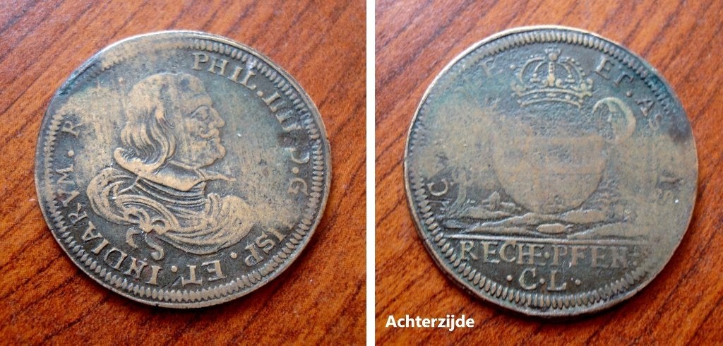 Duitse Nurenbergse penning met Filips IV (C. Lauffer), Verzenden