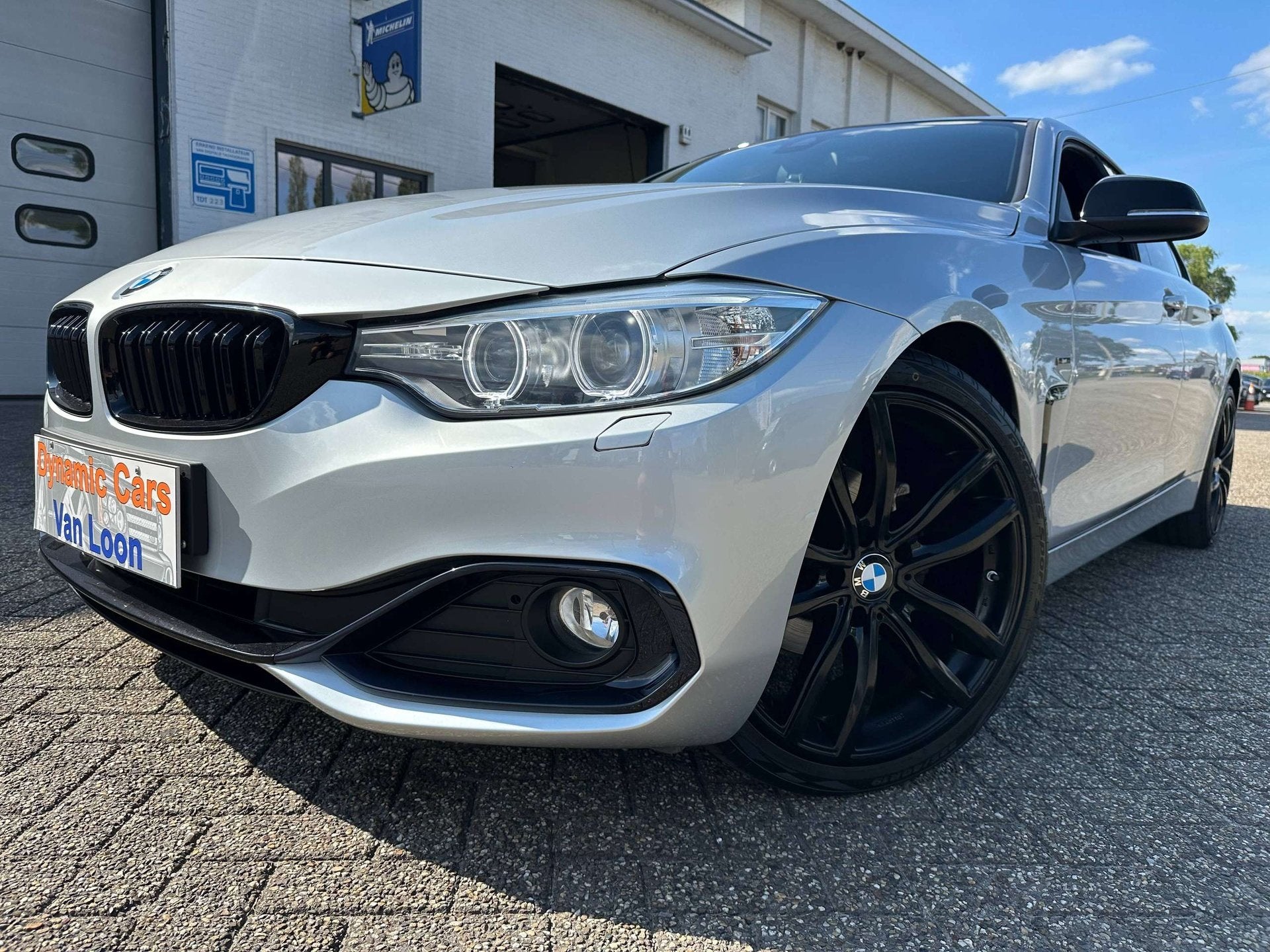BMW 418 2.0d 150Pk Gran Coupé Sport! Leder Interieur Cruise, Autos, Argent ou Gris, Achat, Entretenue par le concessionnaire, 5 portes