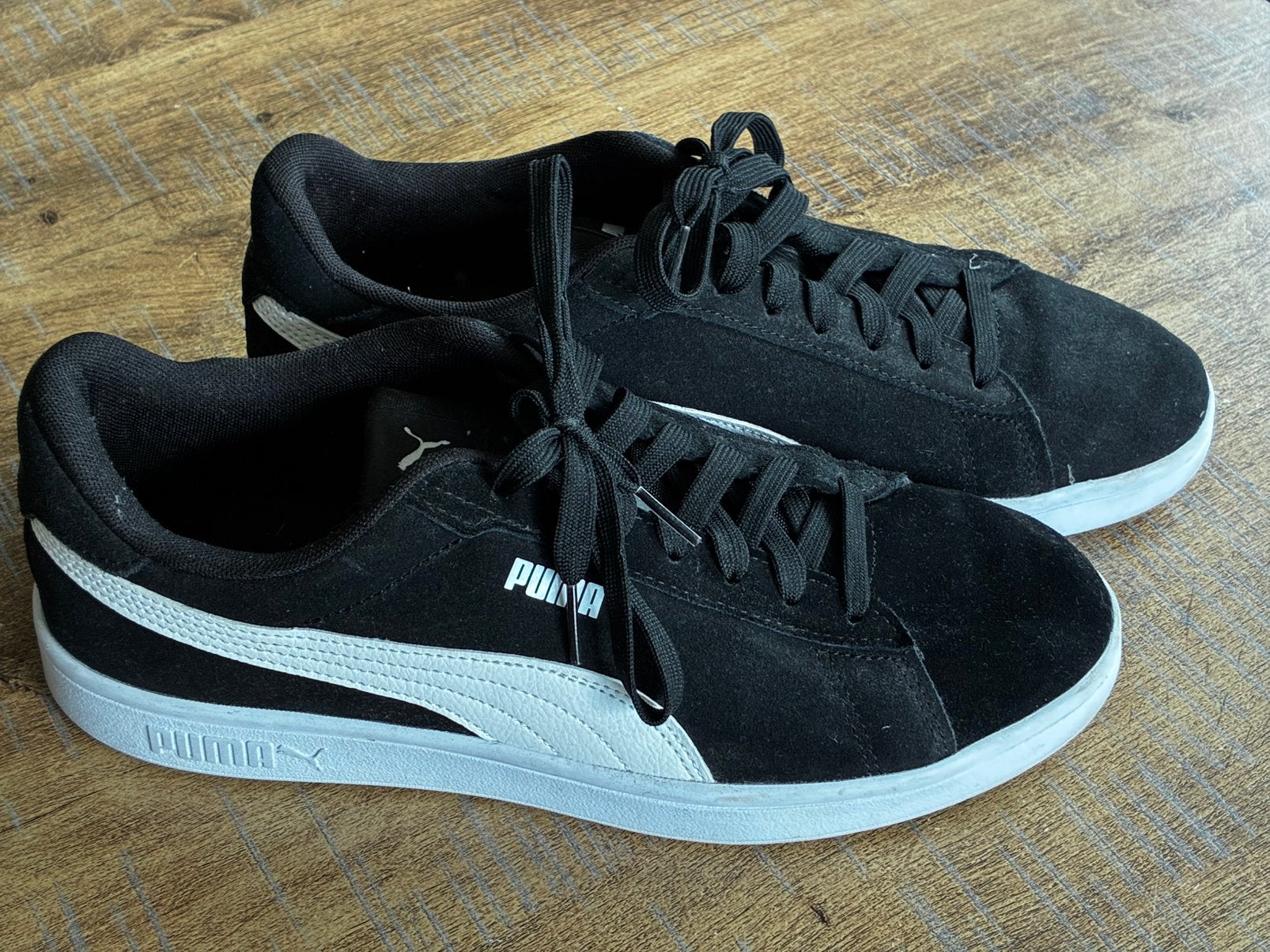 Puma, noir et blanc, Enlèvement ou Envoi, Chaussures de sports, Comme neuf, Noir