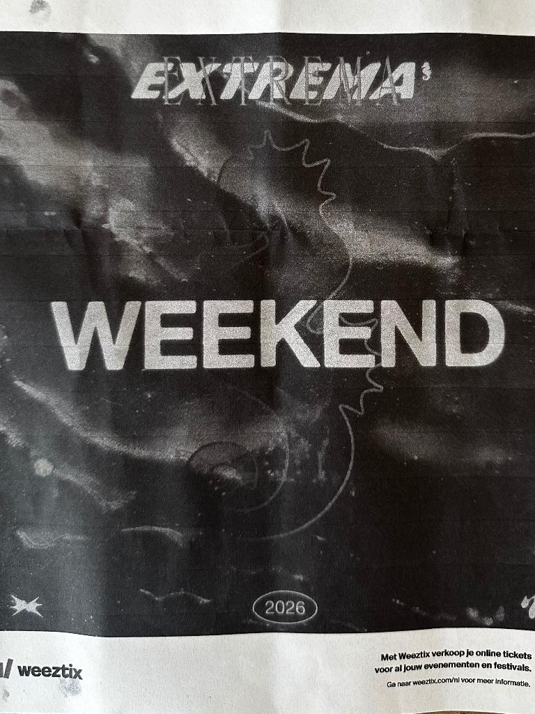 Extrema Outdoor XO weekend ticket 206, Une personne, Plusieurs jours