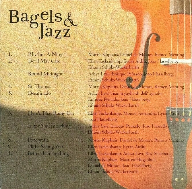 VENTE - CD VARIOUS - Bagels & Jazz, Envoi, Jazz