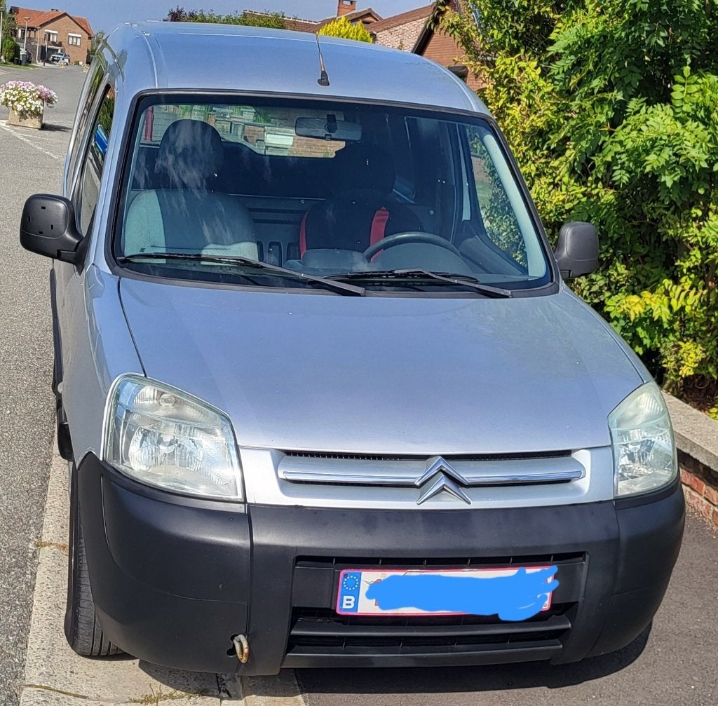 CITROËN BERLINGO 1.9D/2005/PRÊT À IMMATRICULER !, Argent ou Gris, Achat, 2 places, Boîte manuelle