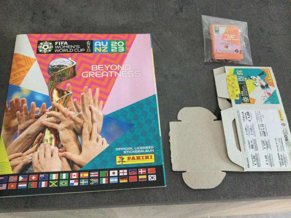 Panini wk women 2023, Ophalen of Verzenden, Zo goed als nieuw