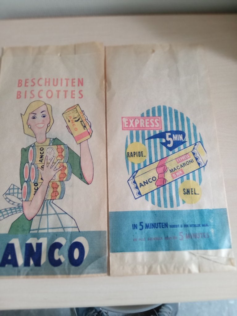 anco winkelzak, Verzamelen, Ophalen of Verzenden, Gebruikt, Verpakking