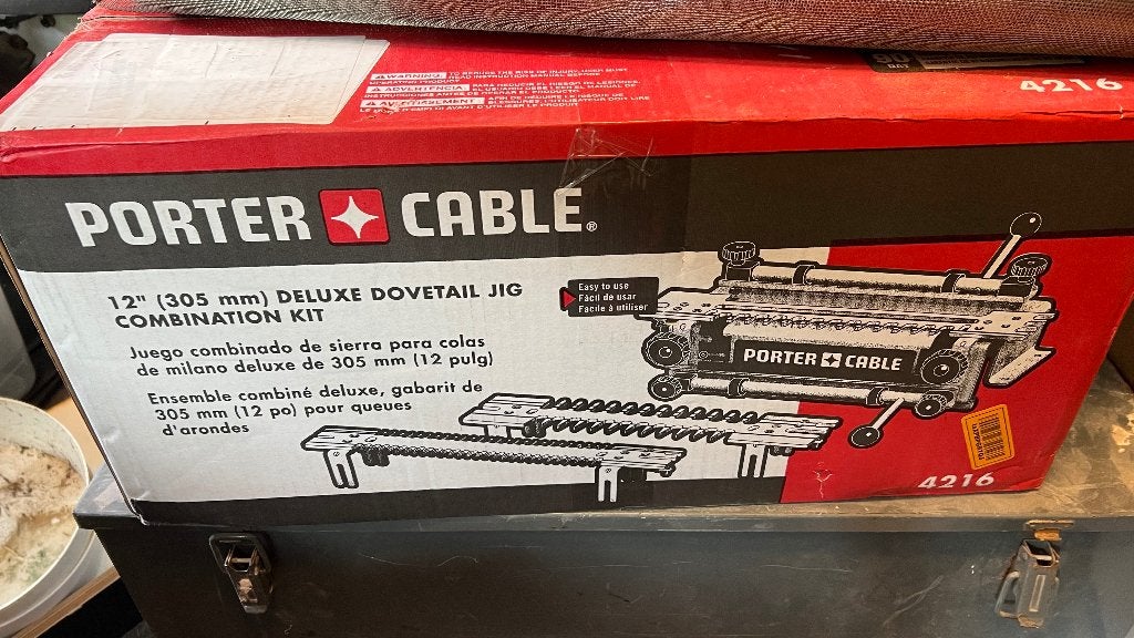 Porter Cable zwaluwstaart mal - nieuw, Doe-het-zelf en Bouw, Ophalen of Verzenden, Nieuw