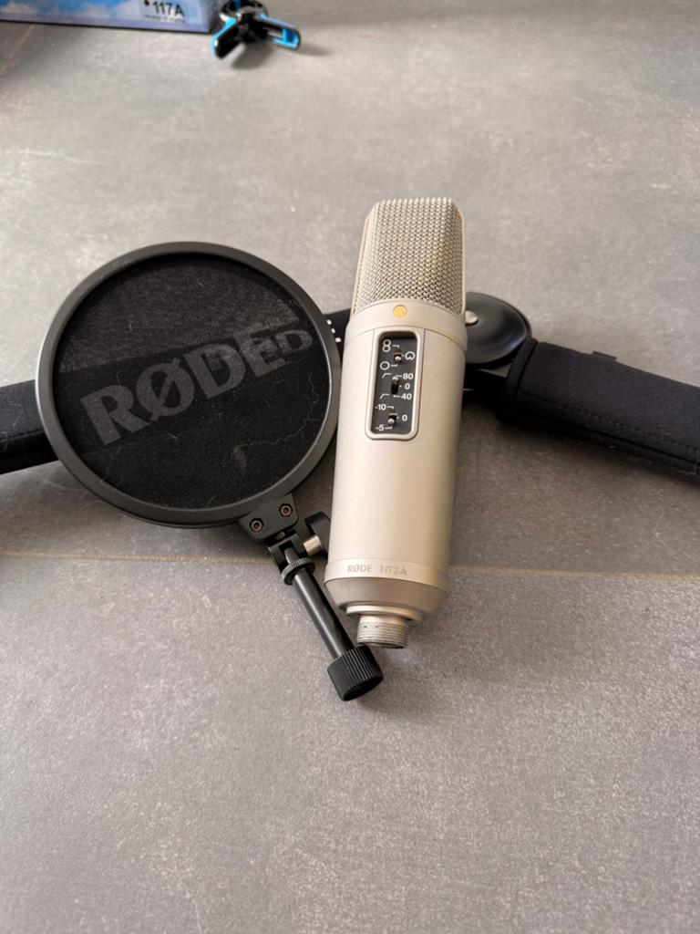 Rode NT2-A met standaard, Muziek en Instrumenten, Microfoons, Ophalen, Zo goed als nieuw