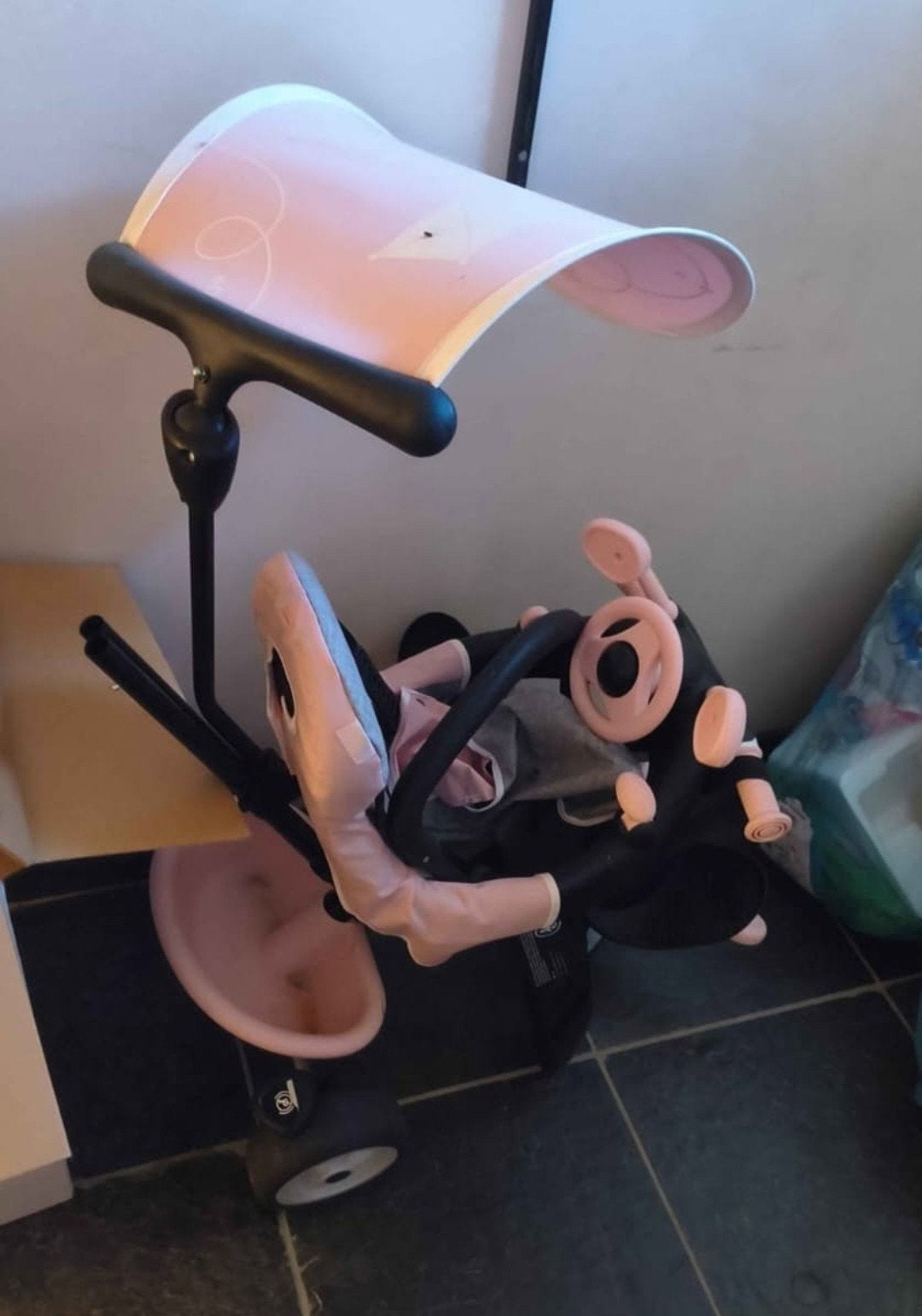 Smoby Baby Driver – porteur/trottinette évolutif, Enlèvement