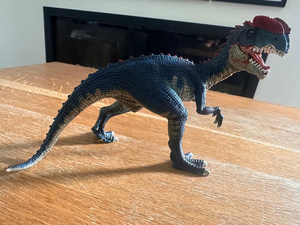 Schleich dino / Dilophosaurus, Ophalen of Verzenden, Zo goed als nieuw