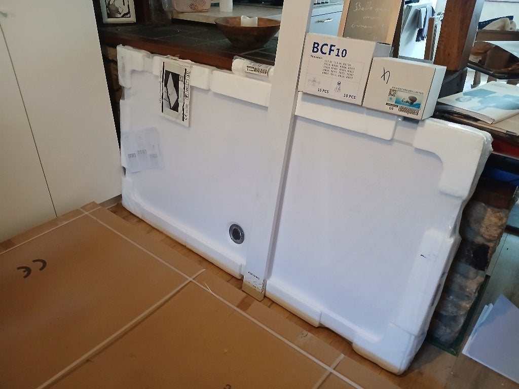 Receveur de douche acai tout neuf + paroi de douche mexen, Bricolage & Construction, Enlèvement, Neuf, Chrome, Douche