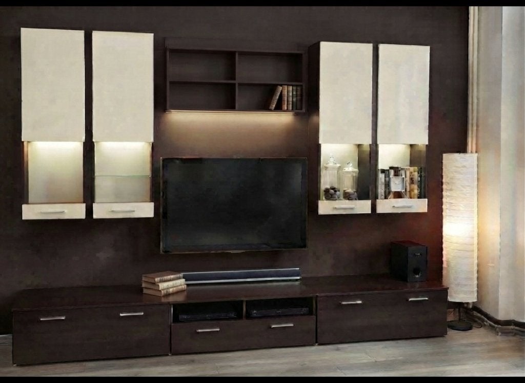 Tv wandkast, Huis en Inrichting, Ophalen, Zo goed als nieuw, 200 cm of meer, 150 tot 200 cm