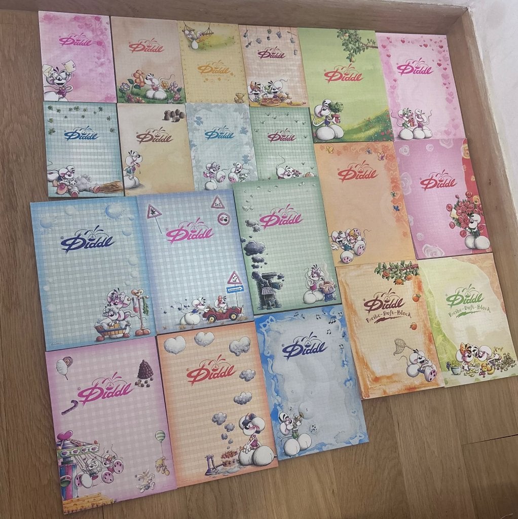 Feuilles parfumées, pas de vente en bloc, Collections, Diddl, Enlèvement ou Envoi, Diddl