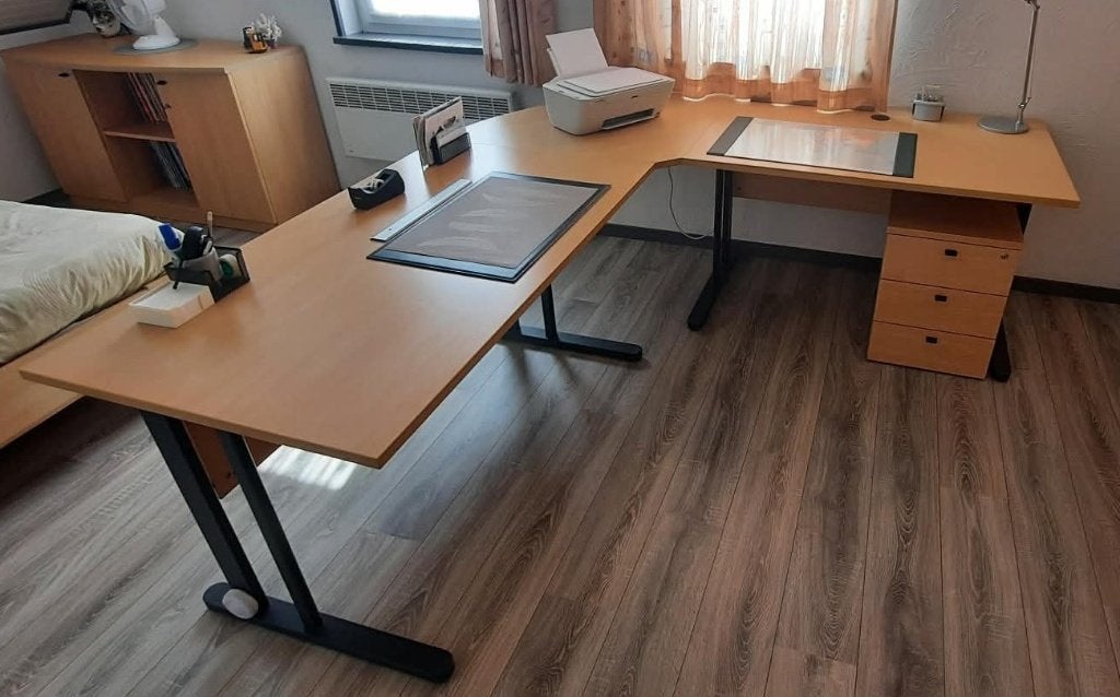 Bureau, Autres marques, Utilisé, Démontable, Enlèvement