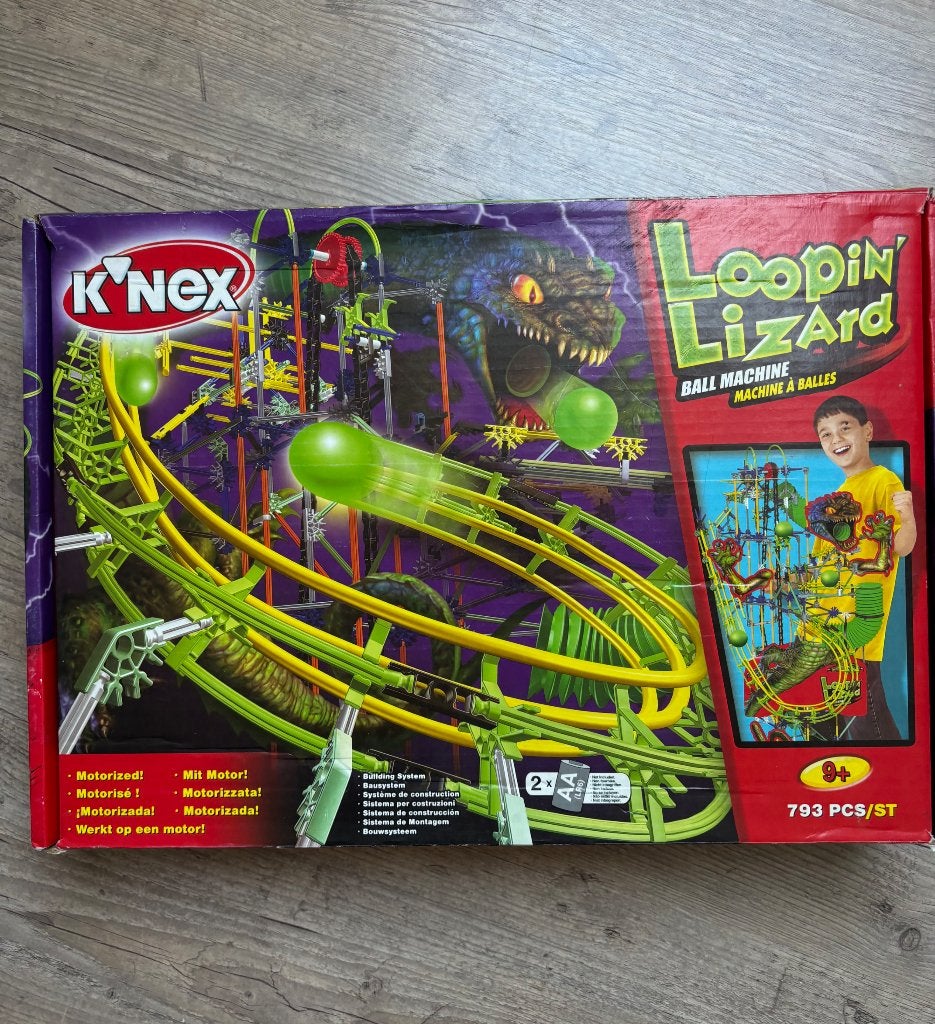 K’nex looping lizard, Ophalen of Verzenden, Gebruikt, K'nex
