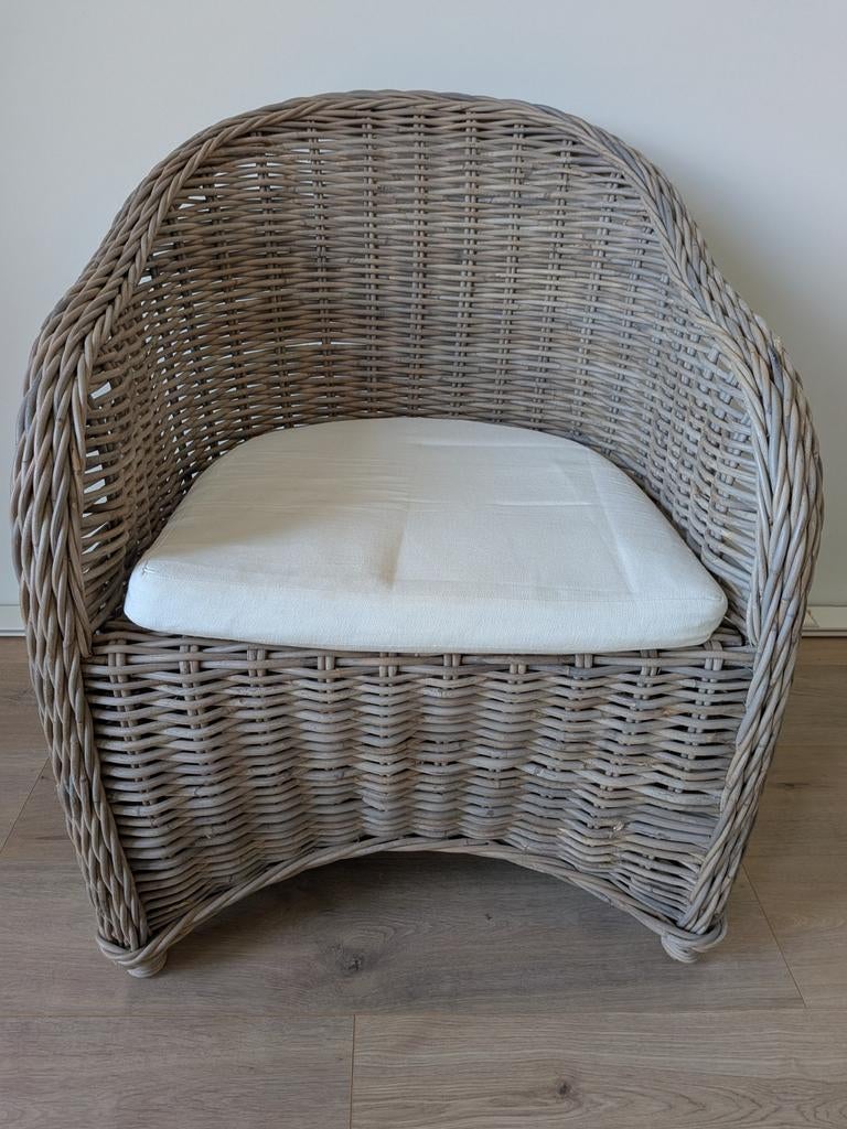 Rieten zetel, Ophalen