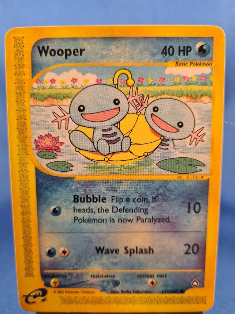 Wooper 117/147 - Aquapolis, Envoi, Utilisé