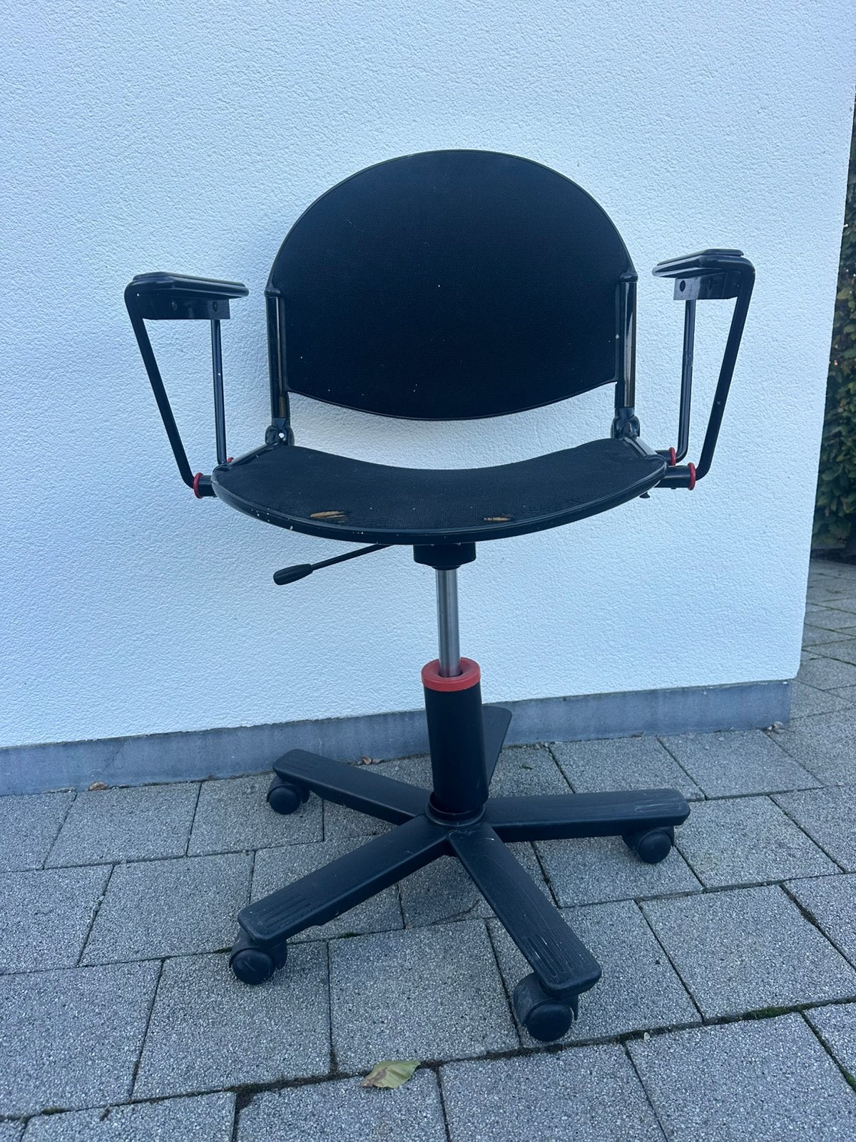 Zwarte design bureaustoel., Maison & Meubles, Enlèvement, Utilisé, Noir, Chaise de bureau