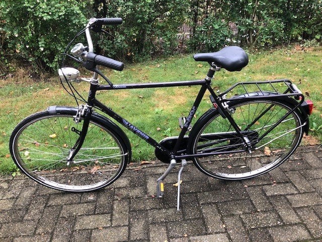 Herenfiets, Vélos & Vélomoteurs, Vitesses, Frein sur jante, Enlèvement, 53 à 57 cm