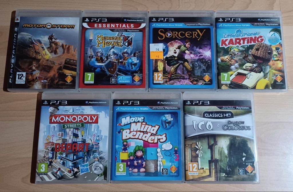 Jeux PS3 _ Prix en description, Games en Spelcomputers, Ophalen of Verzenden, Gebruikt