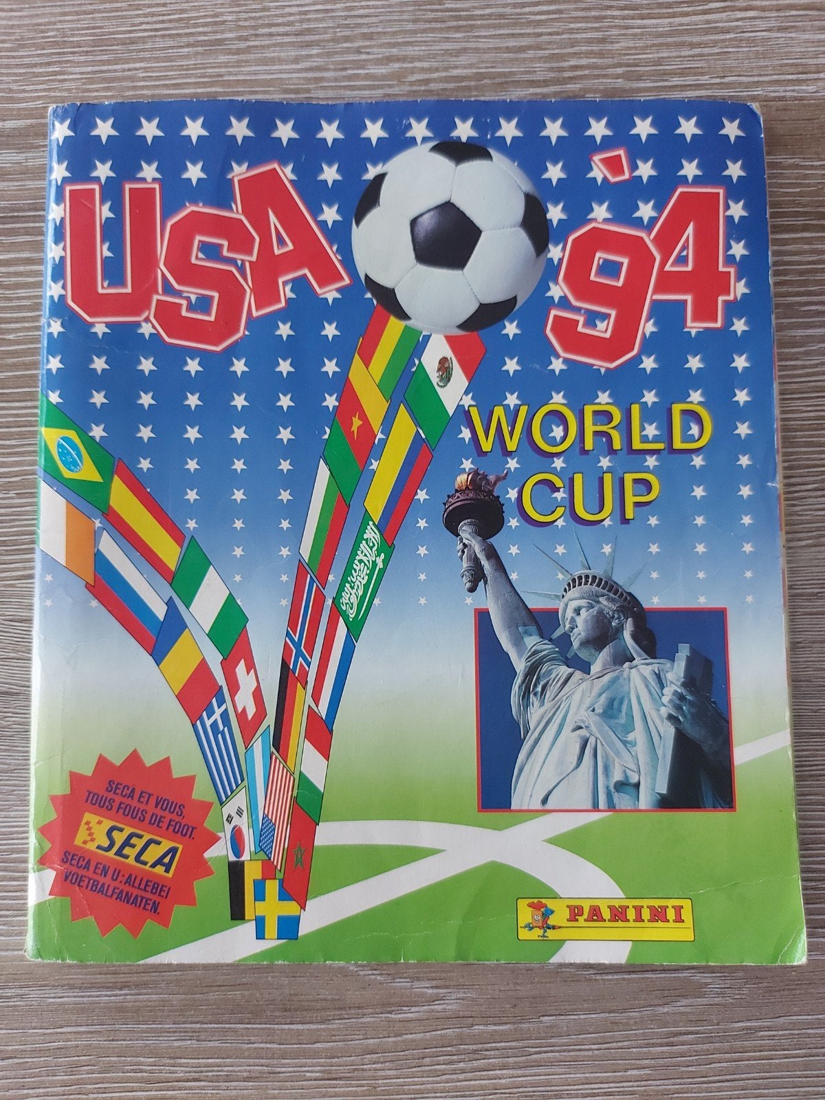 Panini USA '94 compleet album, Verzamelen, Ophalen of Verzenden, Gebruikt, Sport