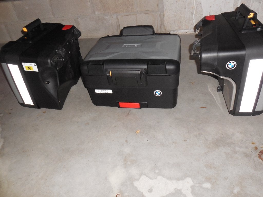 Valises pour motos BMW, Motos, Enlèvement, Comme neuf