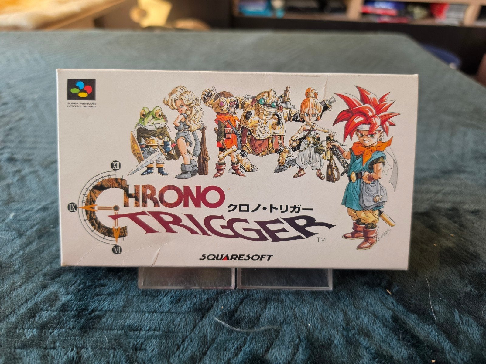 Chrono Trigger - Nintendo Super Famicom - Japans, Games en Spelcomputers, Games | Nintendo Super NES, Ophalen of Verzenden, Zo goed als nieuw