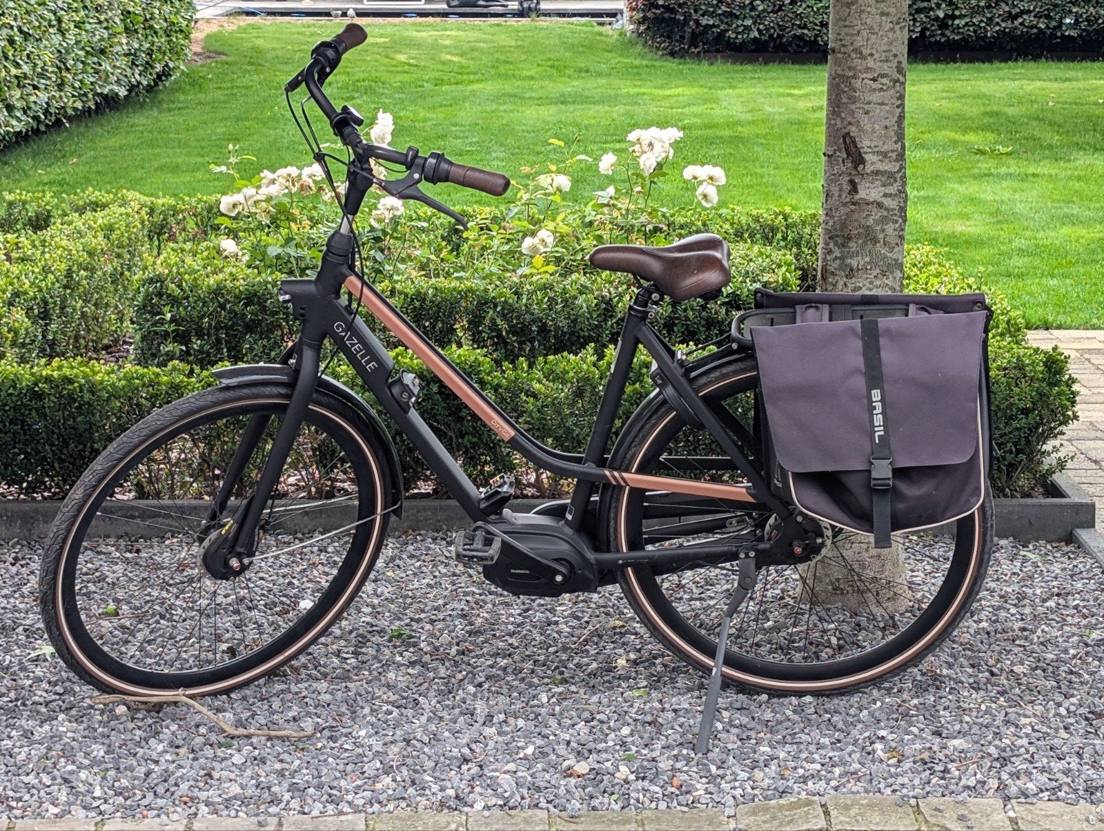 Gazelle electrische fiets bronskleurig, nieuwe staat, Ophalen, Gazelle