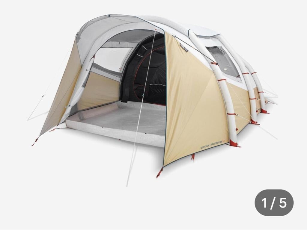 Opblaasbare tent Fresh & black Airseconds 5.2, Caravans en Kamperen, Tenten, Ophalen