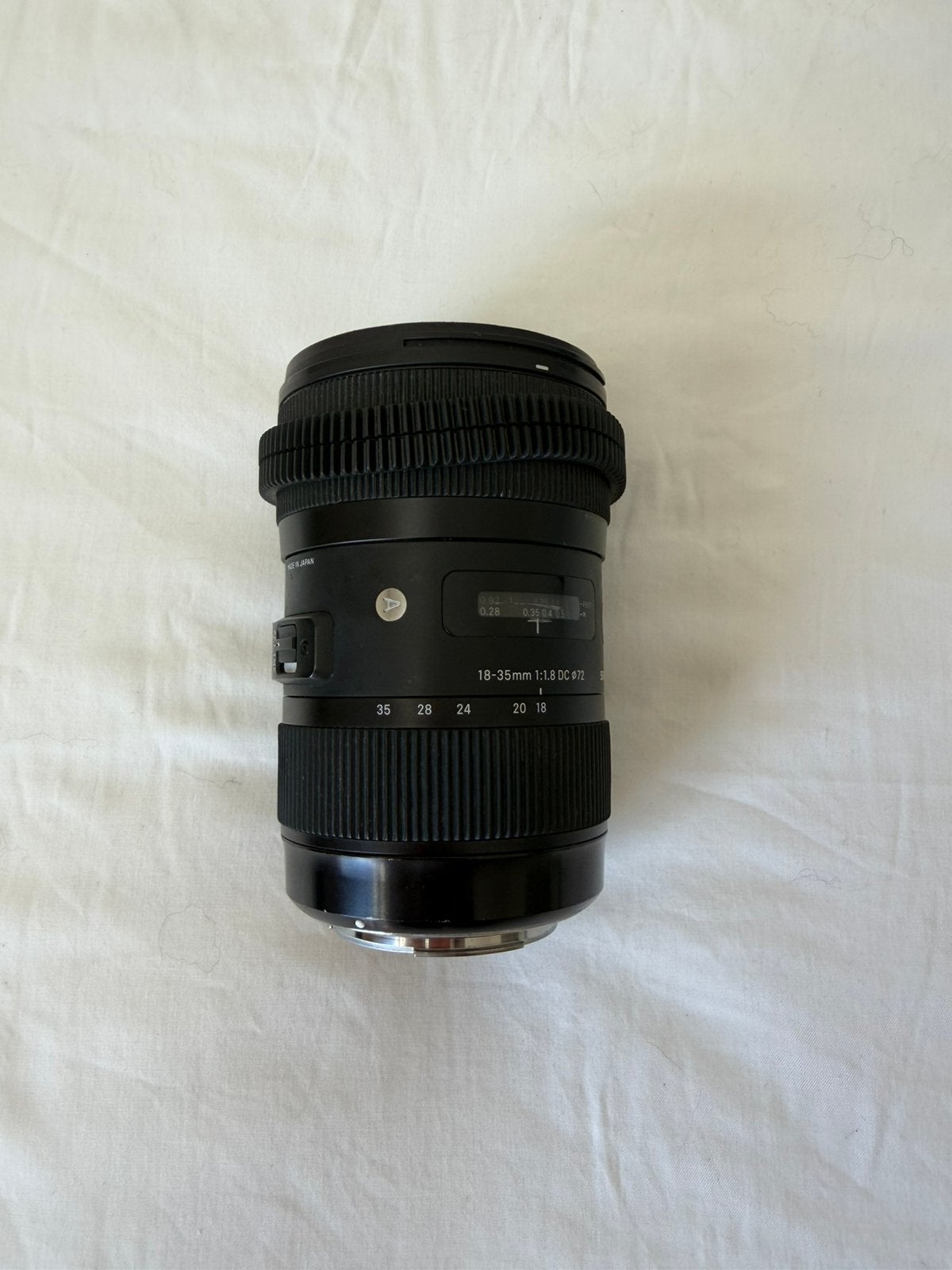 Sigma 18-35mm 1.8 EF-S lens (bieden mag), Sigma, Zo goed als nieuw, Standaardlens, Canon EF-S
