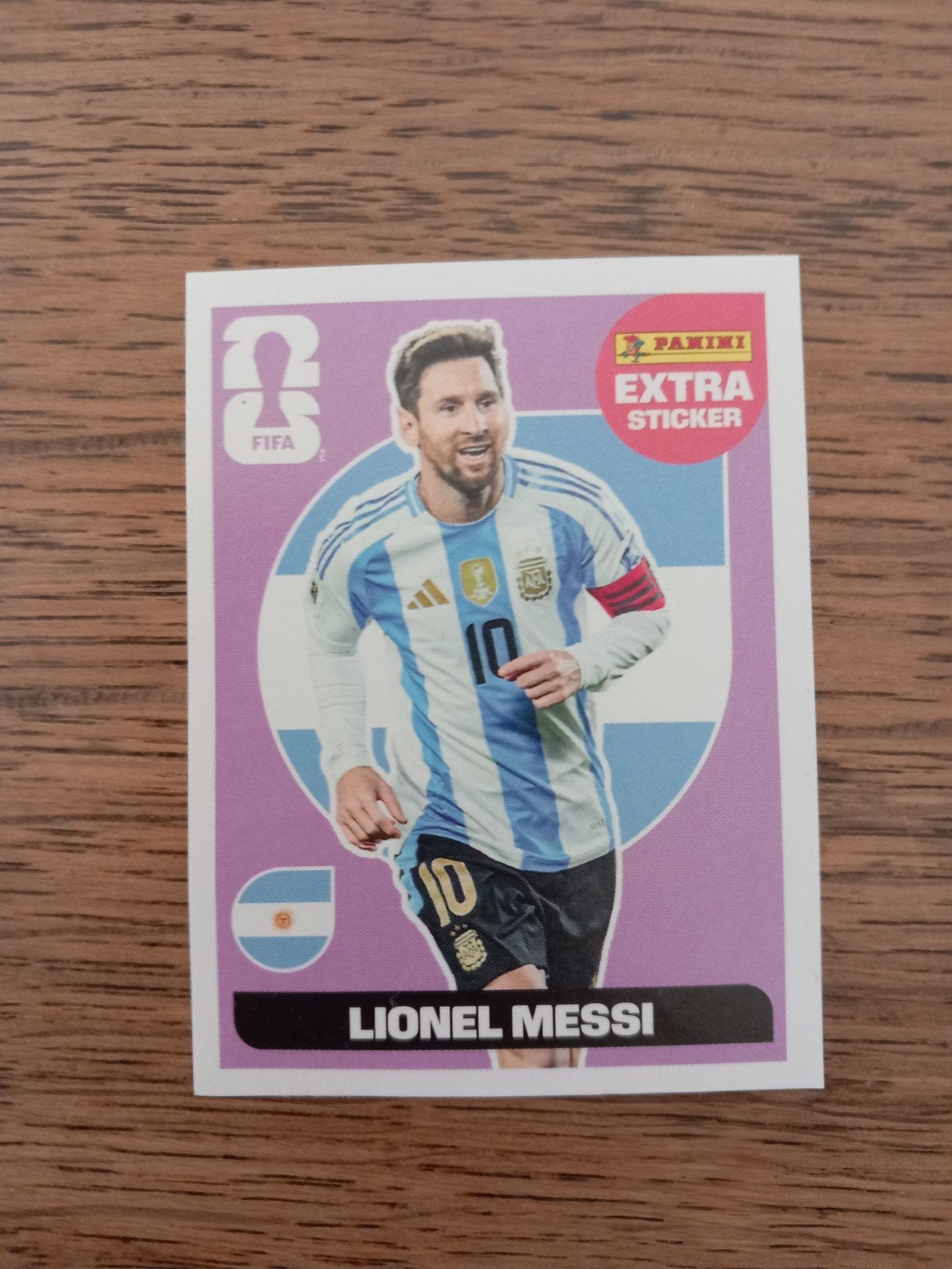 Panini World Cup 2026 Extra Sticker standard Lionel Messi, Enlèvement ou Envoi, Neuf, Autocollant
