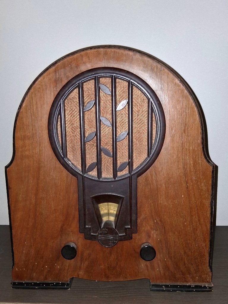 Vintage Philips 634A " Lentebode " 1930-1933, Audio, Tv en Foto, Vintage Televisies, Ophalen, Niet werkend, Philips