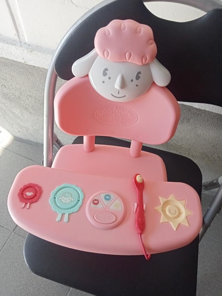 Interactief eetstoeltje Baby Annabell Zapf, Enfants & Bébés, Enlèvement, Comme neuf, Autres types