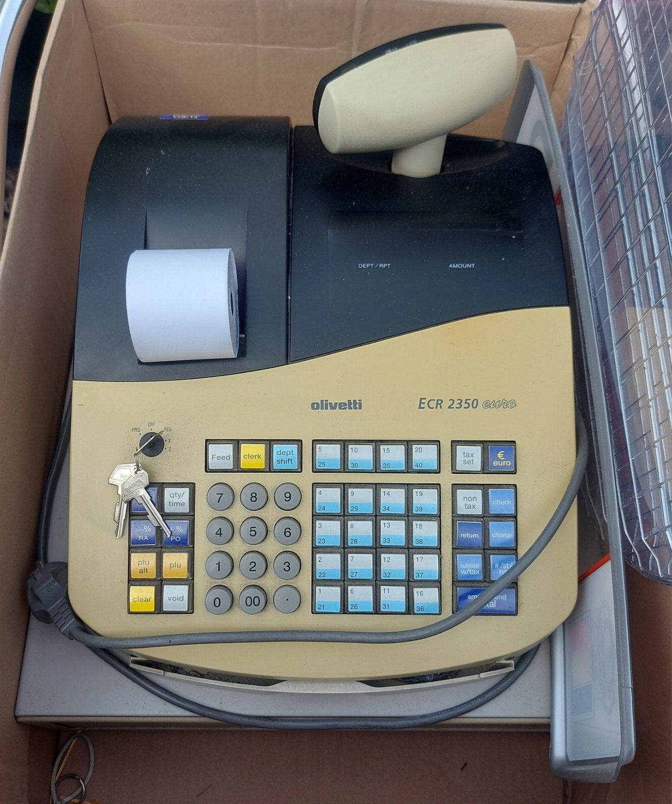 Olivetti ECR 2350 euro kassa, Zakelijke goederen, Ophalen