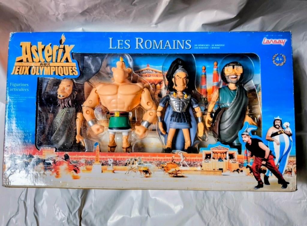 Astérix coffret figurines lansay les romains neuf en boite d
