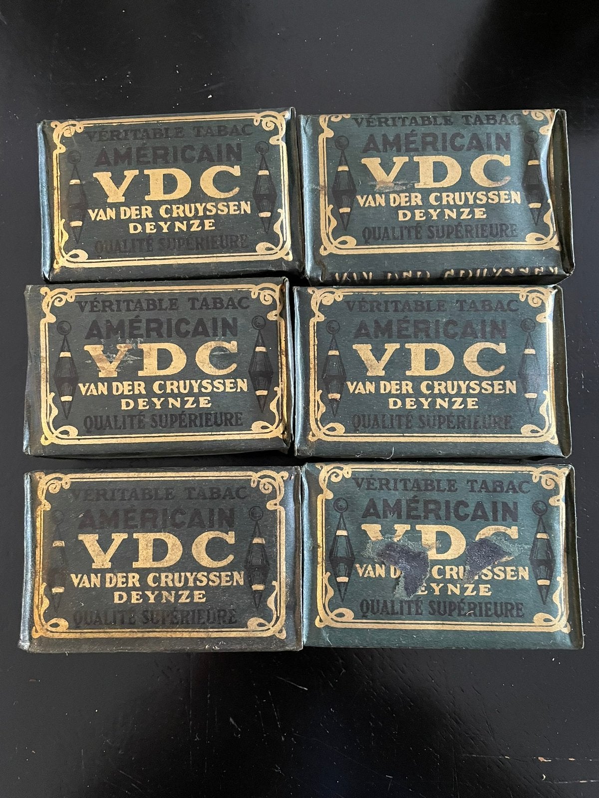 Lot vintage V.D.C. Deinze tabakspakjes / etalagedummies ‘50, Verzamelen, Ophalen, Nieuw, Verpakking