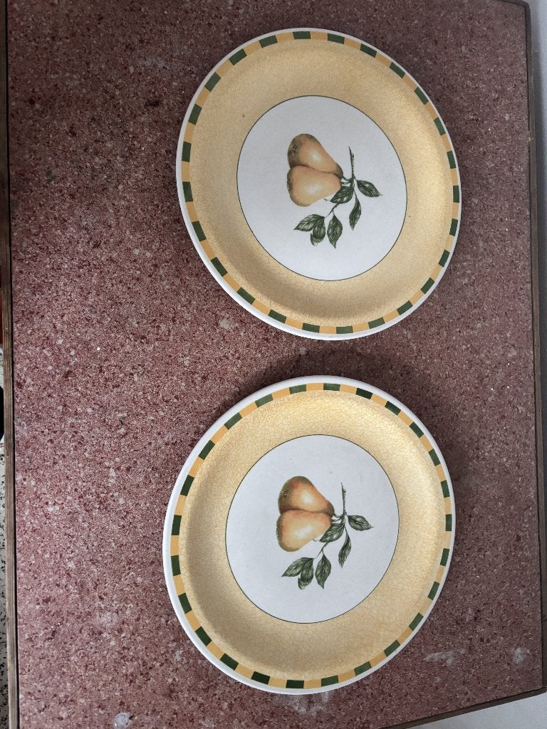 Plats décoratifs, Campagnard, Comme neuf, Enlèvement, Multicolore