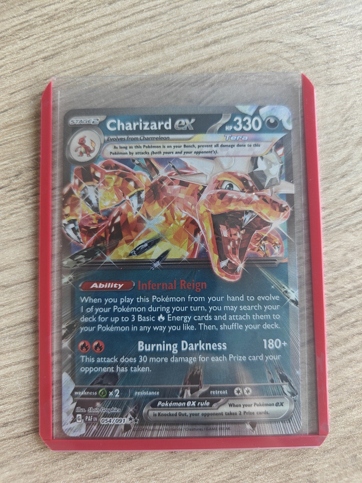 Charizard EX - PAF #054, Ophalen, Nieuw