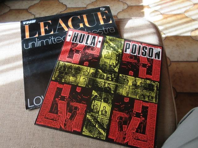2x Vynils LP New Wave - The League & Hula Poison, Ophalen of Verzenden, Gebruikt, 12 inch, R&B en Soul
