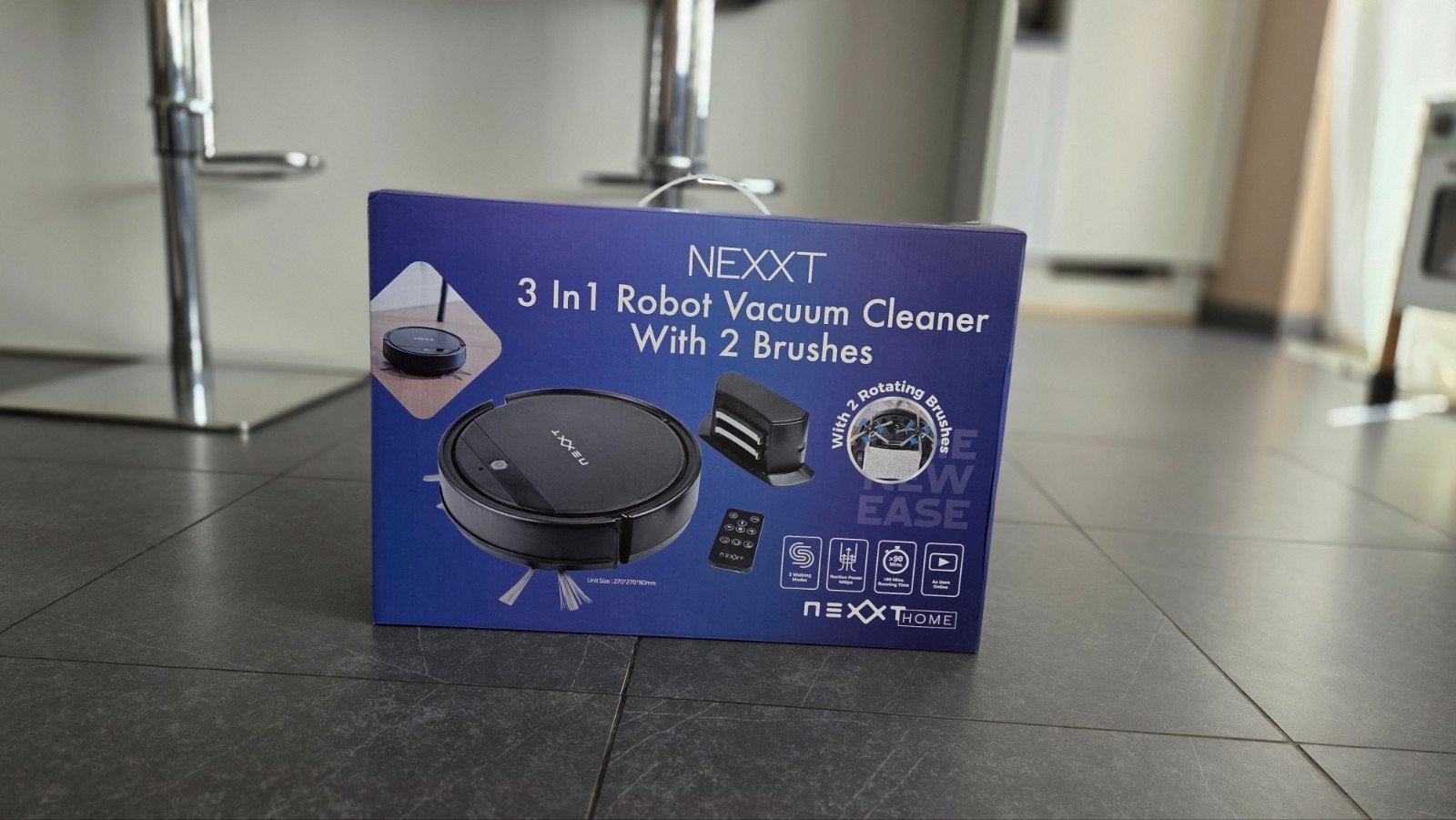 NEXXT 3-in-1 robotstofzuiger – nieuw & ongeopend, Elektronische apparatuur, Ophalen, Overige merken, Draadloos, Nieuw