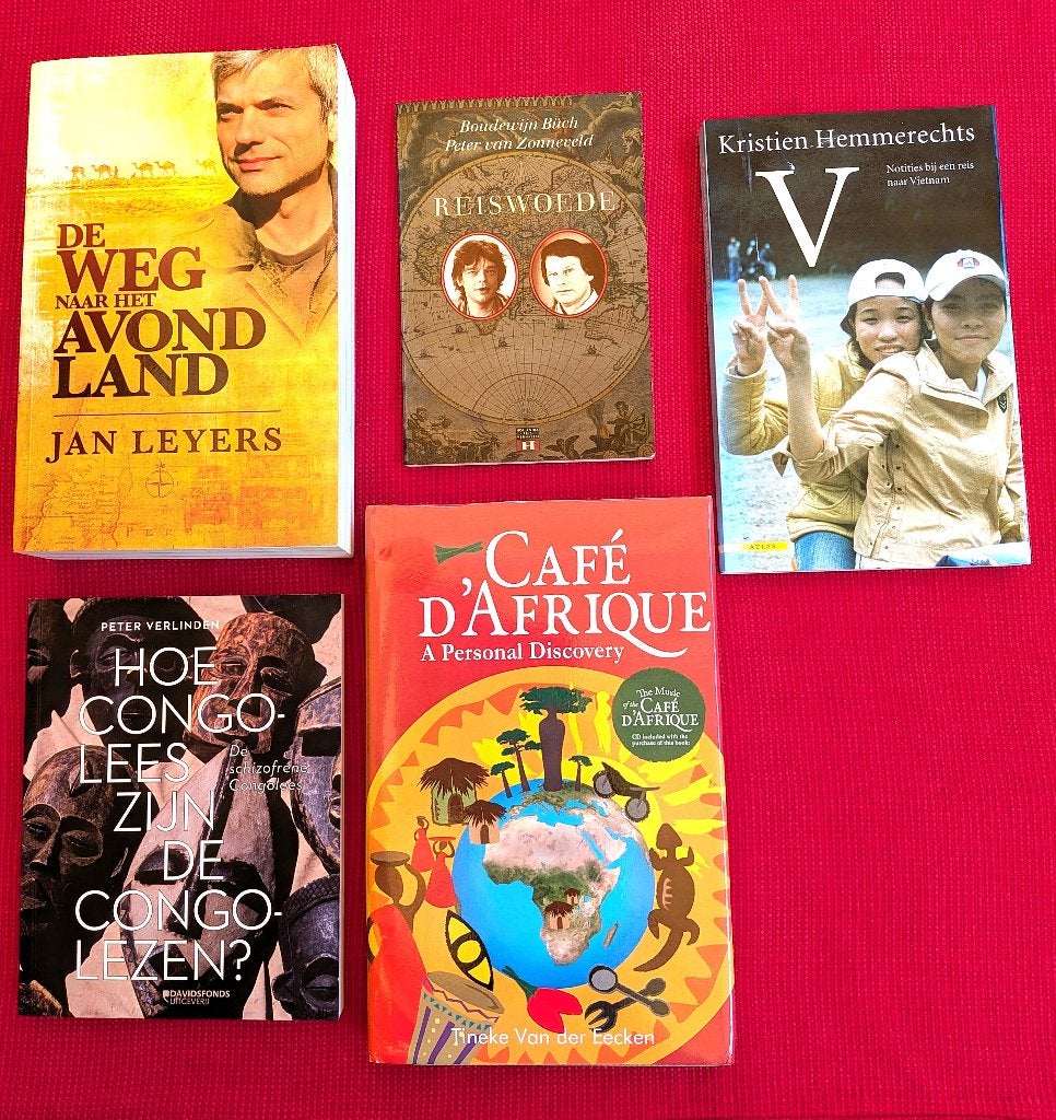 Reisverhalen, als lot (voor slechts € 4,50) of apart, Boeken, Reisverhalen, Ophalen of Verzenden, Gelezen, Afrika