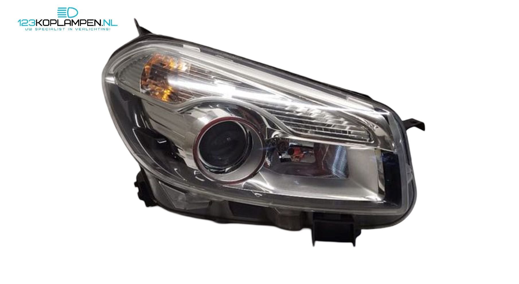 Nissan Qashqai J10 Facelift Xenon koplamp rechts, Gebruikt, -, -, Ophalen of Verzenden