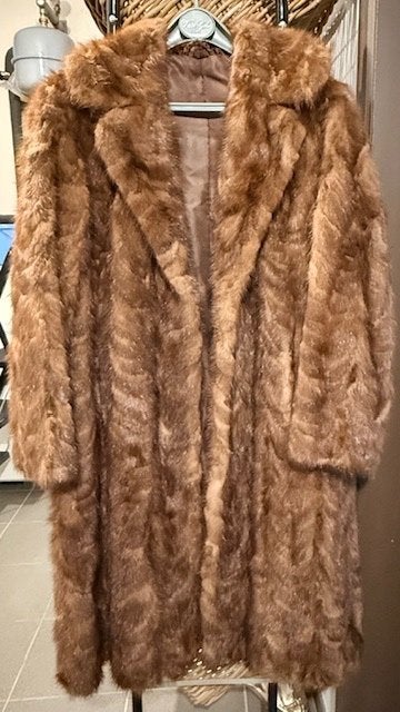 Echte Pelsmantel ->> Fourrures Du Nord, Kleding | Dames, Jassen | Winter, Bruin, Fourrures Du Nord, Zo goed als nieuw, Ophalen