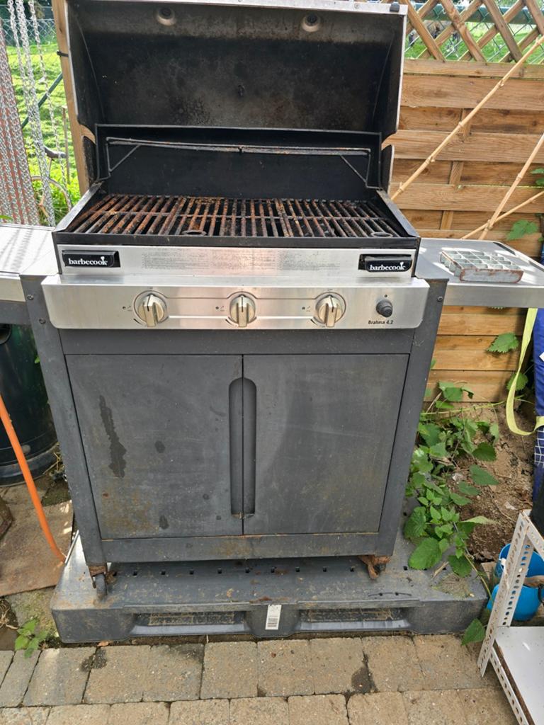 Barbecue à gaz, Enlèvement