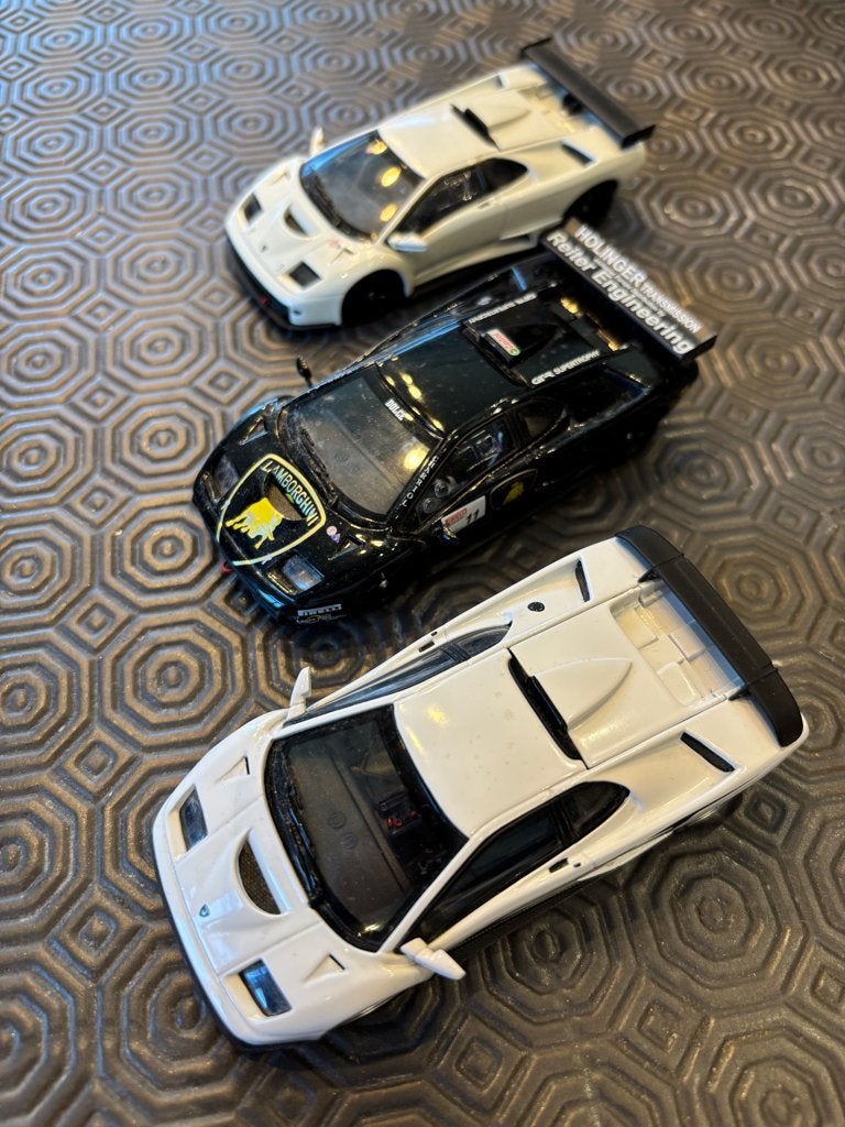 3 x Lamborghini gtr s / gt / gtr Kyosho, Ophalen of Verzenden, Gebruikt, Auto, Kyosho