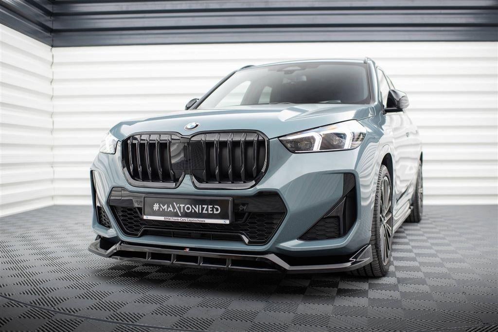 Maxton Design Bmw X1 M Pack U11 Voorspoiler Spoiler Splitter, Verzenden