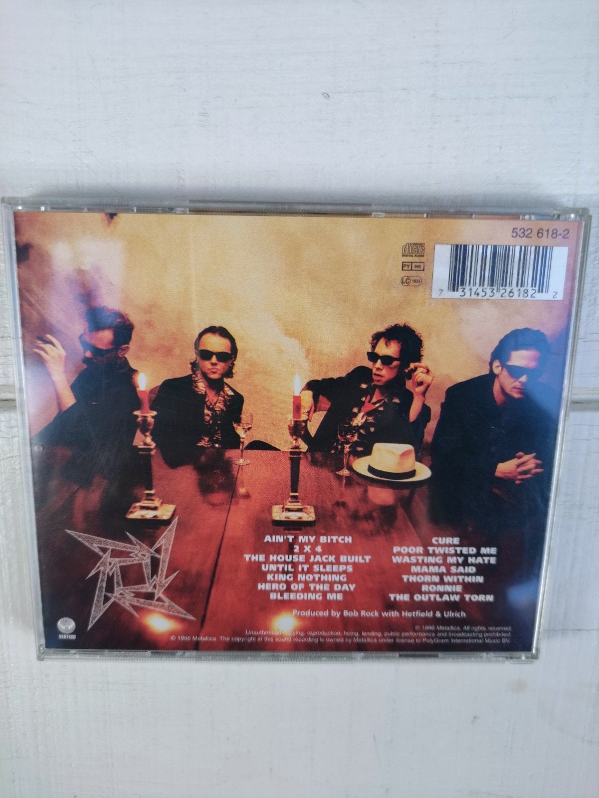 CD van Metallica Load, Ophalen of Verzenden, Zo goed als nieuw, Black metal, Album